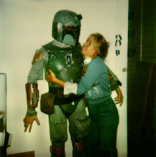 The finished product . . . Bobafett (He's really a dummy)